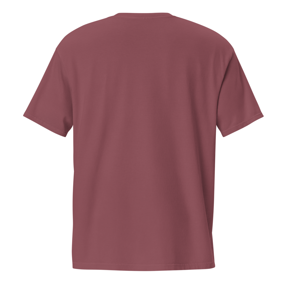 Unisex garment-dyed pocket t-shirt