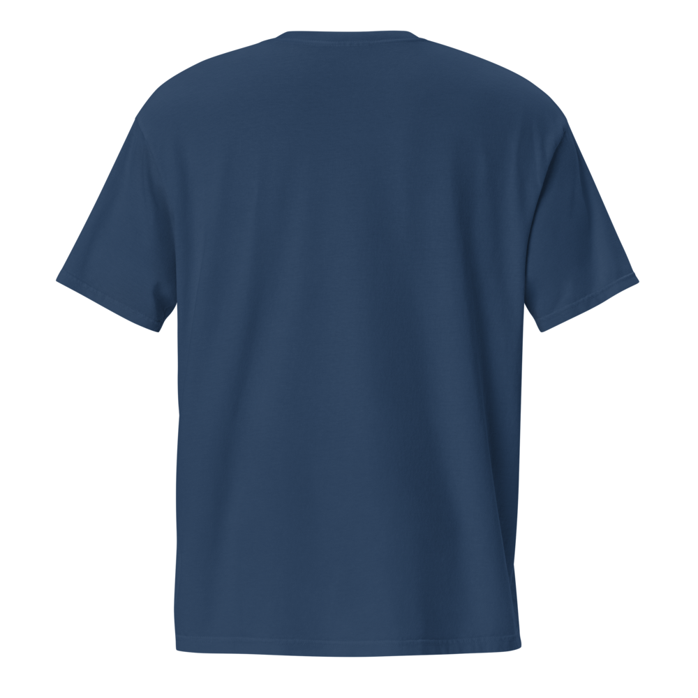 Unisex garment-dyed pocket t-shirt