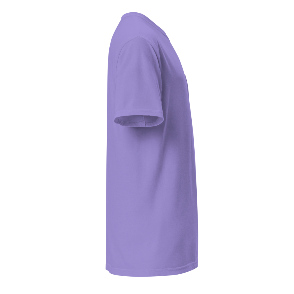Unisex garment-dyed pocket t-shirt