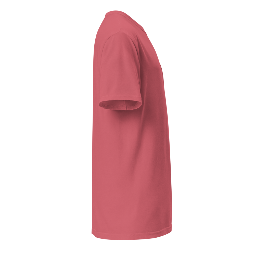 Unisex garment-dyed pocket t-shirt