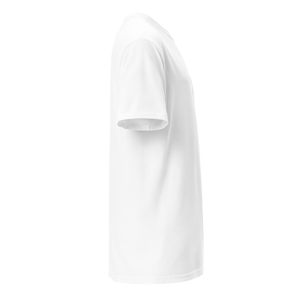 Unisex garment-dyed pocket t-shirt