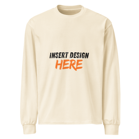 Premium heavyweight long sleeve shirt